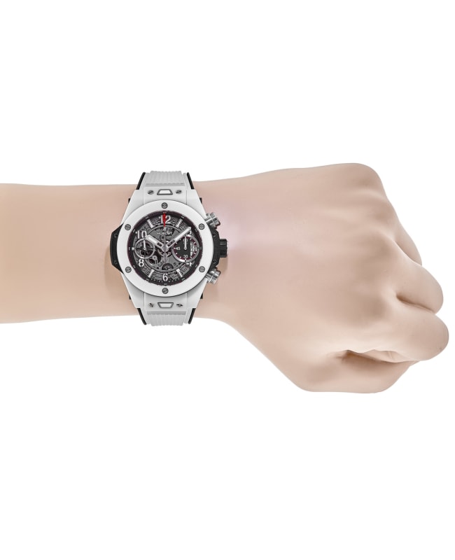 Hublot Big Bang Unico 42mm White Ceramic Skeleton Dial Men's Hublot Big Bang Unico 42mm White Ceramic Skeleton Dial Men's