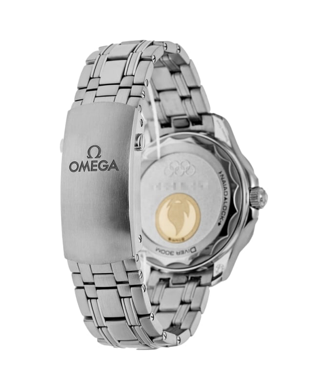 Omega Seamaster Diver 300M Automatic Chronometer Paris 2024 Olympic Edition Men s Watch 522.21.42.20.04.001