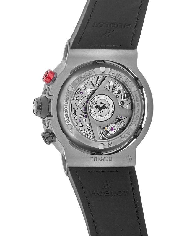 Hublot Classic Fusion Ferrari GT TITANIUM Men's Watch 526.NX Hublot Classic Fusion Ferrari GT TITANIUM Men's Watch 526.NX