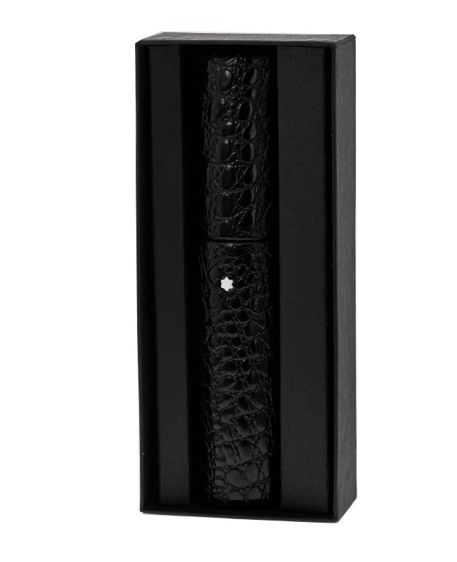 Montblanc Florence Black Leather Unisex Pen Case 78946767