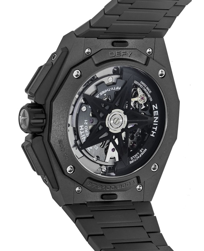 大切な人へのギフト探し Zenith Defy Watch Men's Strap Metal Dial Skeleton Extreme スポーツトイ・アクショントイ