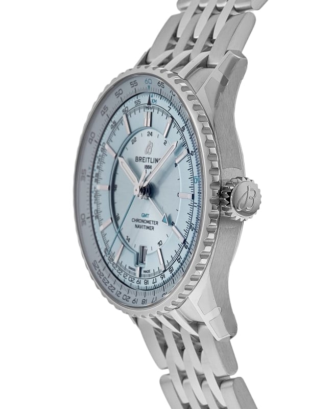 Breitling Navitimer Automatic 41 GMT Blue Dial Stainless Steel Men's Watch A32310171C1A1 3