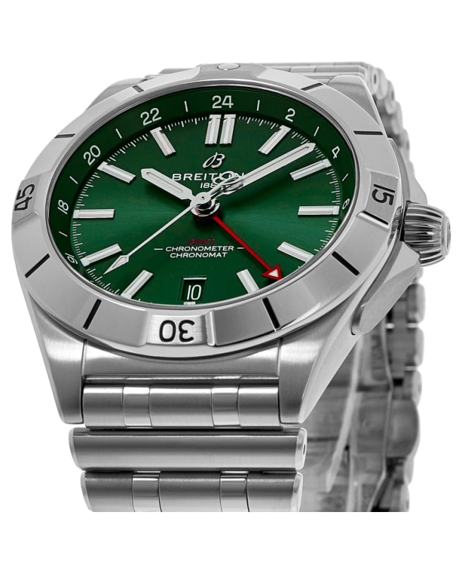 Chronomat Automatic GMT 40 Stainless steel - Green A32398101L1A1