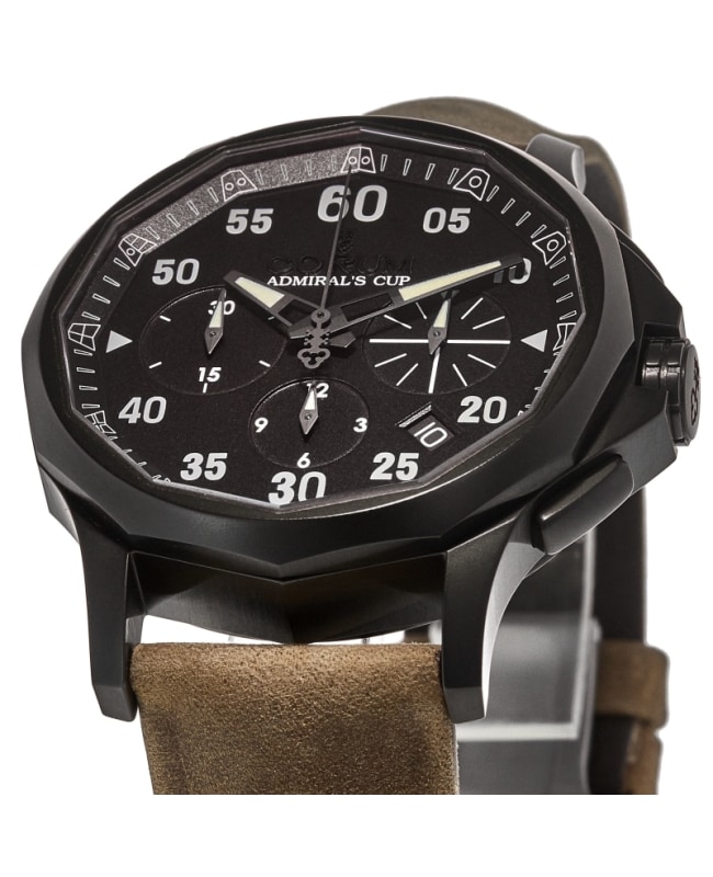 Corum Admiral Chronograph Legend 42 Black Dial Men's Watch Corum Admiral Chronograph Legend 42 Black Dial Men's Watch