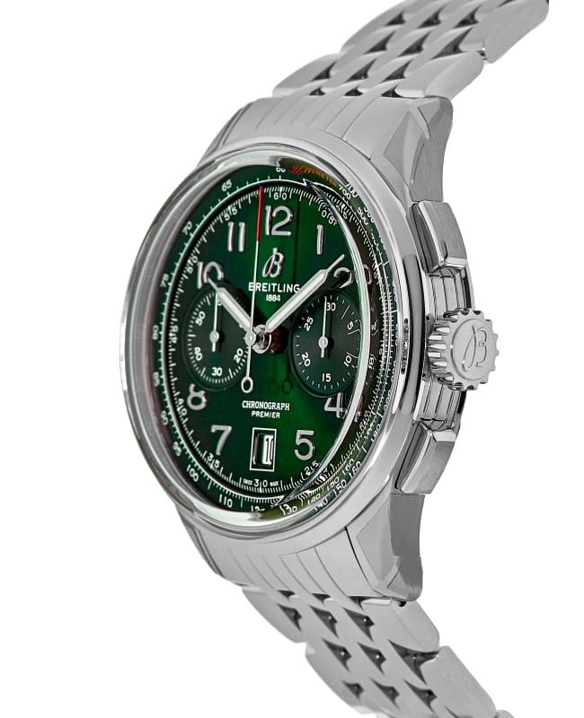Premier b01 chronograph 42 2025 bentley british racing green