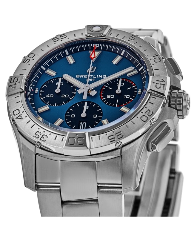 Breitling Avenger B01 Chronograph Automatic Blue Dial Steel Men's Watch AB0146101C1A1 2