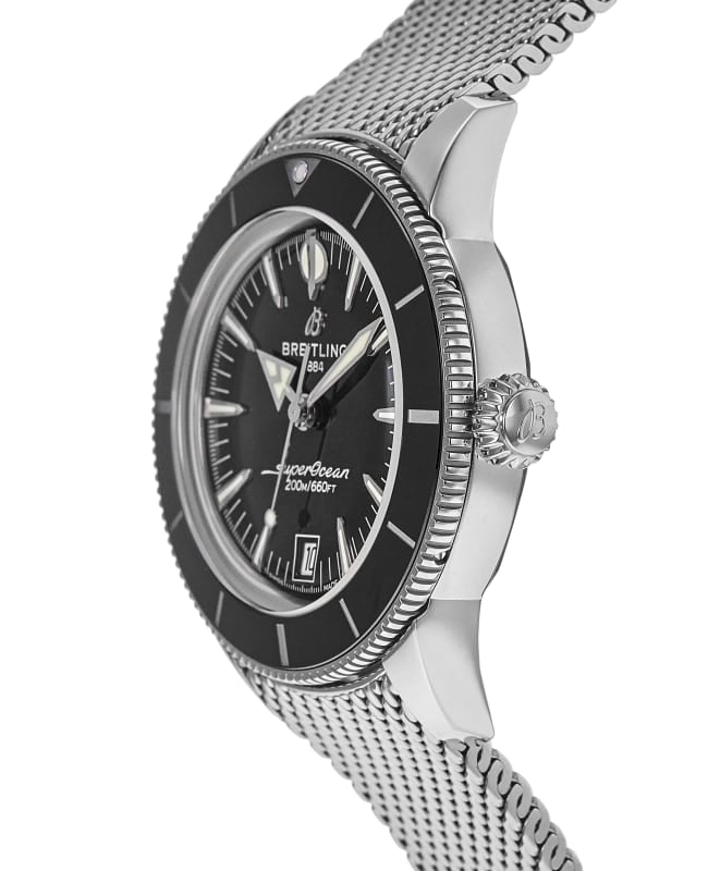 Breitling Superocean Heritage B31 Automatic 40 Black Dial Stainless Steel Men's Watch AB3110241B1A1 3