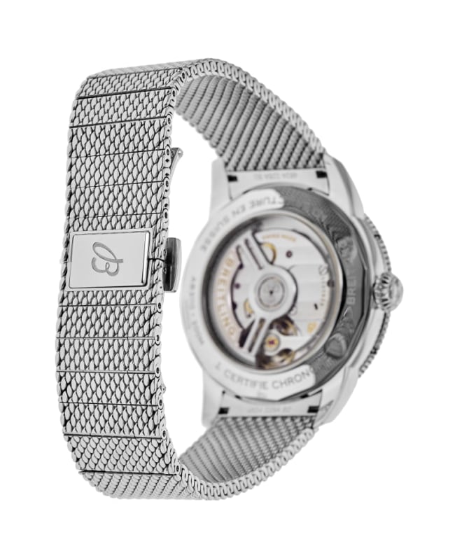 Breitling Superocean Heritage B31 Automatic 40 Black Dial Stainless Steel Men's Watch AB3110241B1A1 4