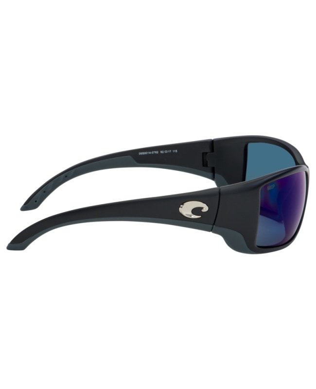 Costa Del Mar Blackfin Black Rectangular Plastic Blue Men's