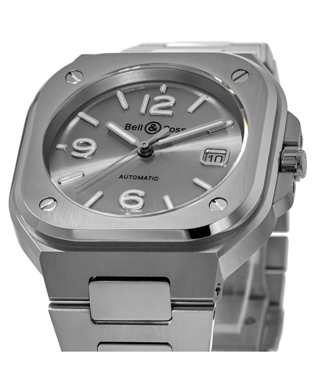 Bell & Ross BR 05 Grey Dial Stainless Steel Men's Watch BR05A-GR-ST/SST