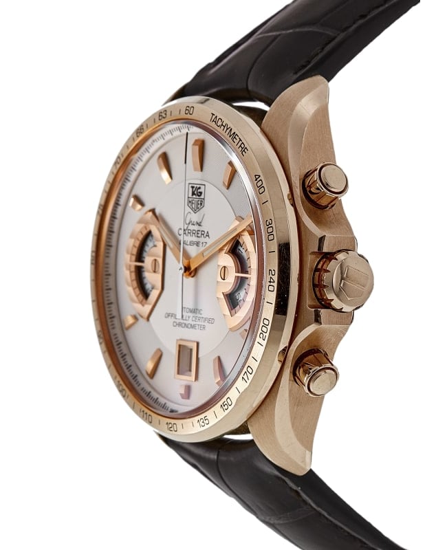 Tag heuer grand carrera rose gold hot sale