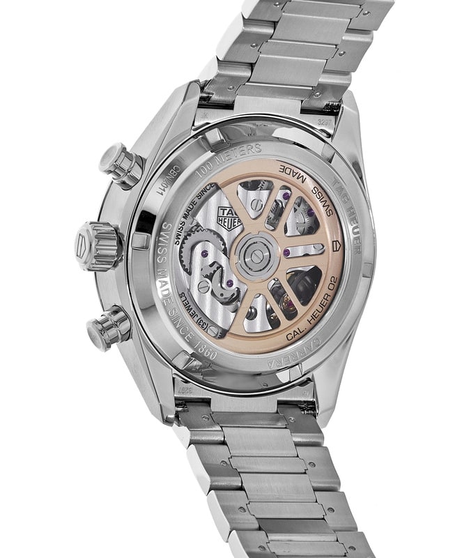 Tag Heuer Carrera Chronograph Automatic Blue Dial Stainless Steel Men's Watch CBN2011.BA0642 3