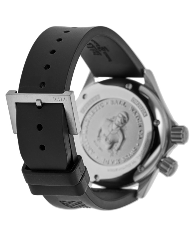 Ball Engineer Master II Diver Automatic Black Dial Rubber Strap Men s Watch DM2020A PA BKWH
