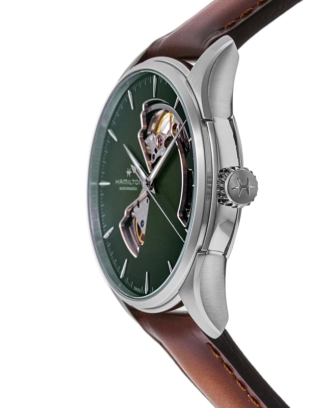 Hamilton Jazzmaster Open Heart Men's Watch H32675560 | WatchMaxx