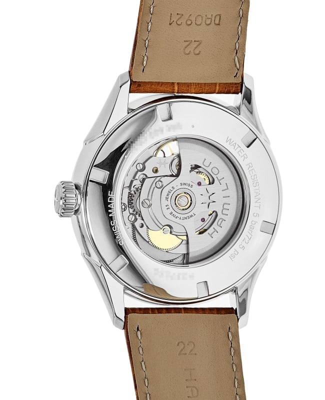 Hamilton Jazzmaster Open Heart Automatic Blue Dial Leather Hamilton Jazzmaster Open Heart Automatic Blue Dial Leather