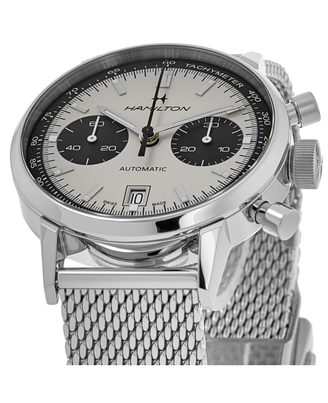 Hamilton American Classic INTRA MATIC AUTO White Chronograph Dial