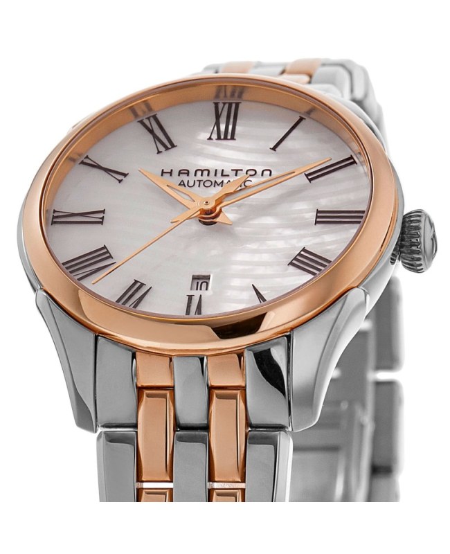 Hamilton Jazzmaster Lady Auto Mother of Pearl Dial Two-Tone Hamilton Jazzmaster Lady Auto Mother of Pearl Dial Two-Tone