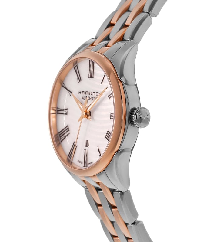 Hamilton Jazzmaster Lady Auto Mother of Pearl Dial Two-Tone Hamilton Jazzmaster Lady Auto Mother of Pearl Dial Two-Tone