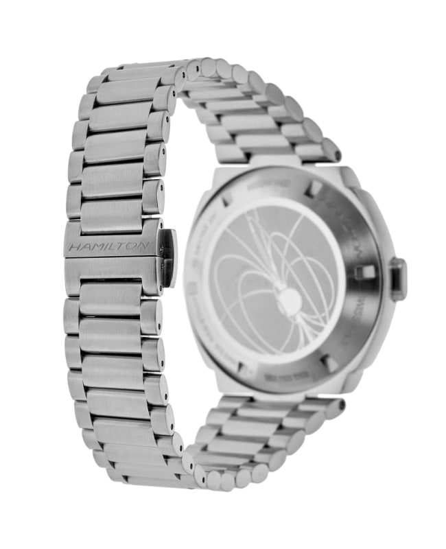Hamilton PSR Digital Quartz Stainless Steel Men's Watch Hamilton PSR Digital Quartz Stainless Steel Men's Watch