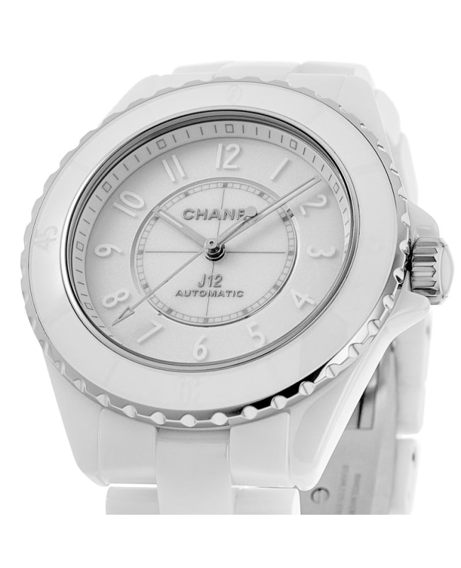 Chanel J12 Automatic Phantom Phantom 38mm White Dial Ceramic