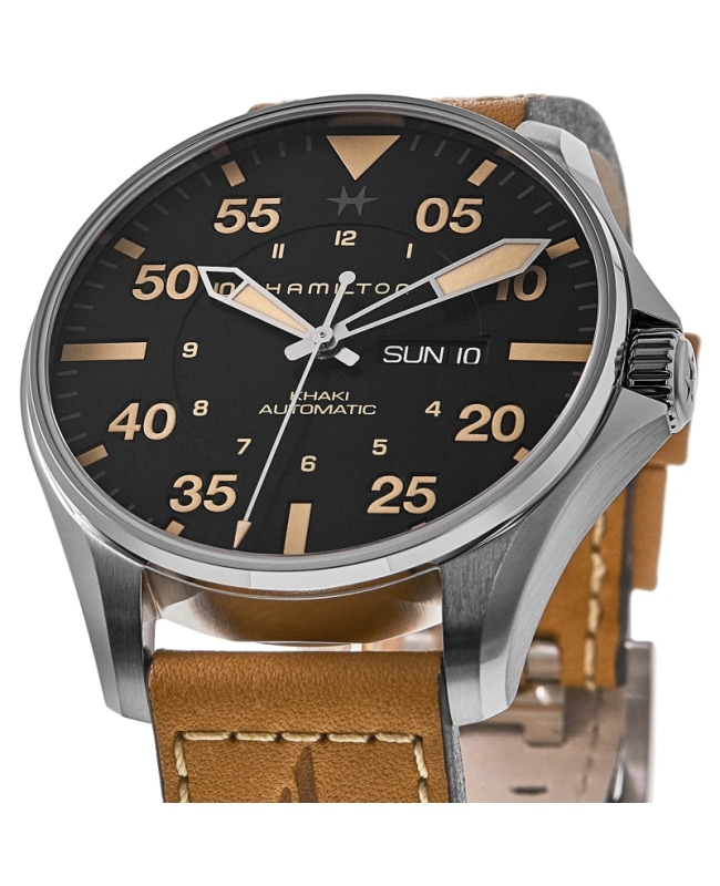 Hamilton Khaki Aviation Pilot Day Date Auto Black Dial Hamilton Khaki Aviation Pilot Day Date Auto Black Dial