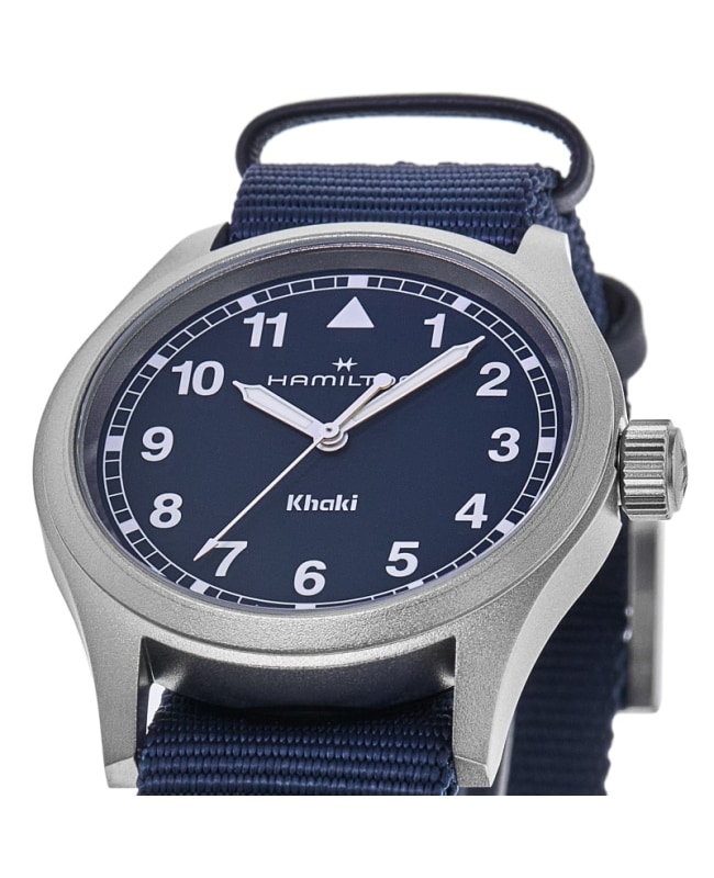 Hamilton Khaki Field Quartz Men's Watch H69401940 | WatchMaxx