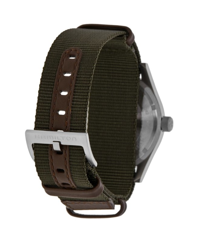 Hamilton Khaki Field Mechanical 42mm Black Dial Textile