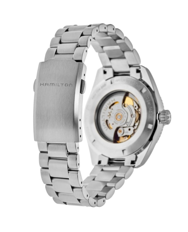 Hamilton Khaki Field Expedition Auto 41 mm Black Dial Steel Men's Watch H70315130 4