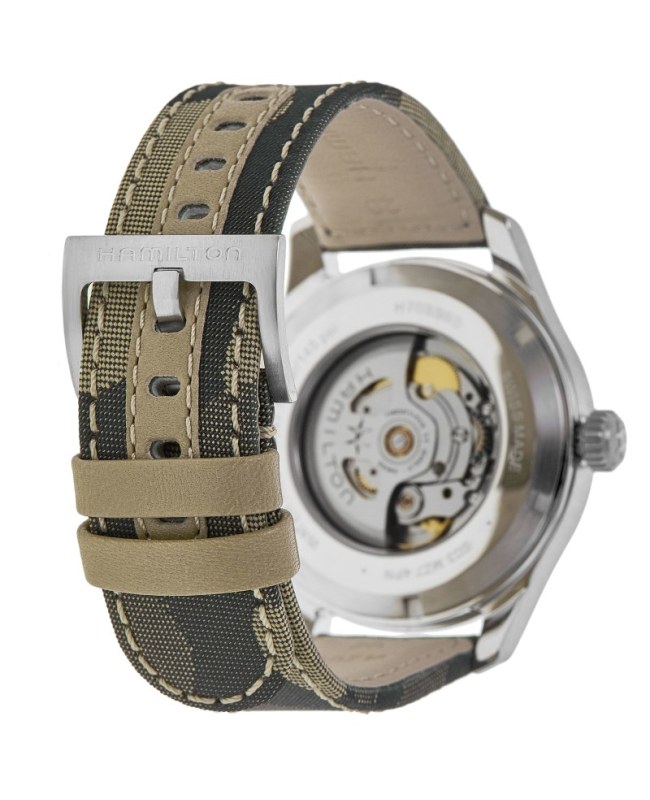 Hamilton Khaki Field Day Date Auto Black Dial Fabric Strap Hamilton Khaki Field Day Date Auto Black Dial Fabric Strap