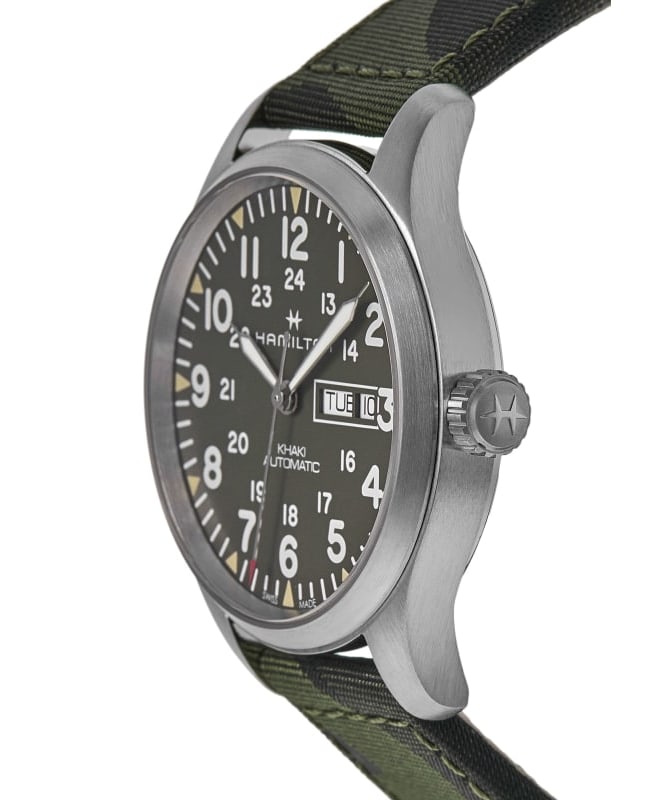Hamilton Khaki グリーンデイト Hamilton Khaki Field Green Dial Watch, 42mm