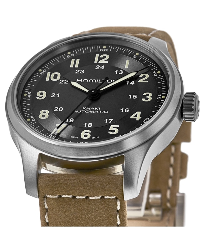 Hamilton Khaki Field Titanium Auto Men's Watch H70545550