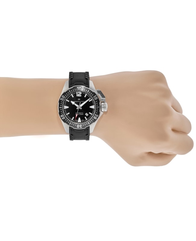 Hamilton Khaki Navy Frogman Men s Watch H77605335 WatchMaxx