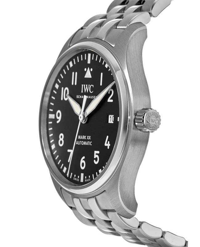 IWC Pilot's Mark XX Black Dial Steel Men's Watch IW328202 3