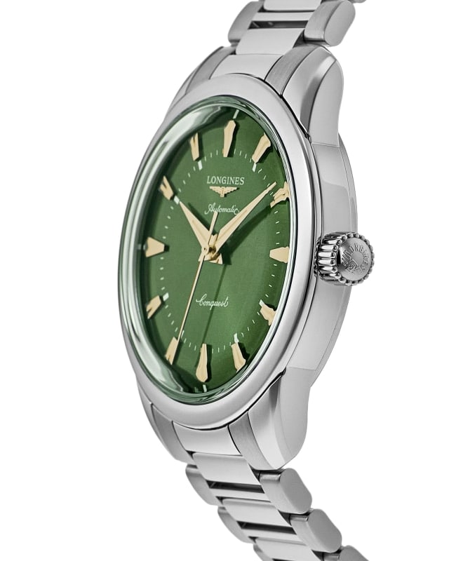 Longines Conquest Heritage Men's Watch L1.650.4.02.6 | WatchMaxx