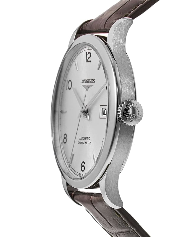 Longines Record Chronometer Men's Watch L2.821.4.76.2 | WatchMaxx