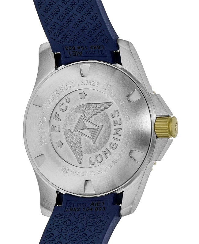 Longines 21mm store rubber strap