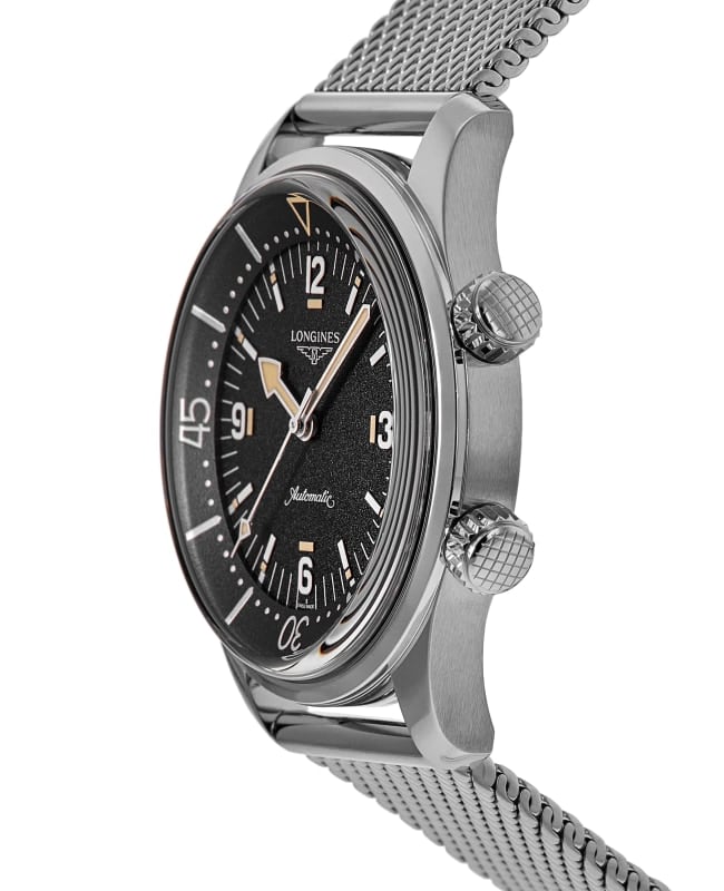 Longines Legend Diver Men's Watch L3.795.4.59.9 | WatchMaxx