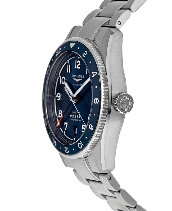 Longines Spirit Zulu Time Men's Watch L3.802.4.93.6 | WatchMaxx