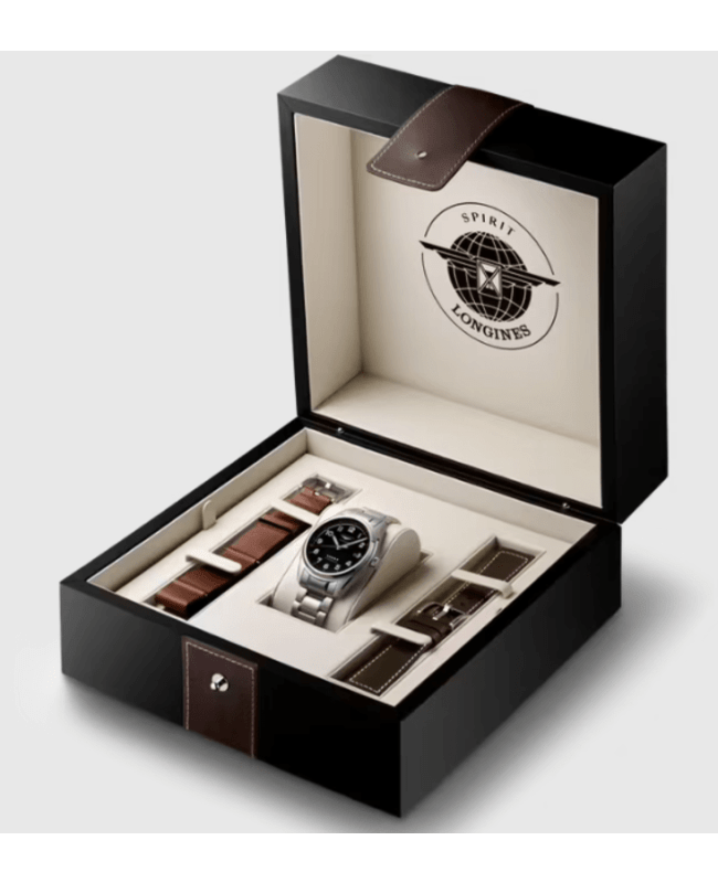 Longines Spirit Prestige Edition Automatic 42mm Black Dial Steel 
