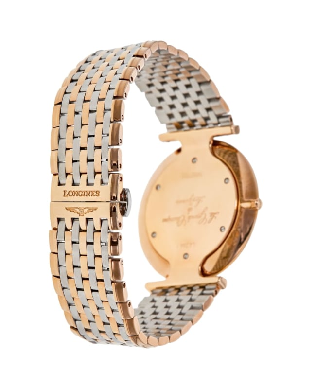 Longines La Grande Classique Quartz Brown Diamond Dial Steel