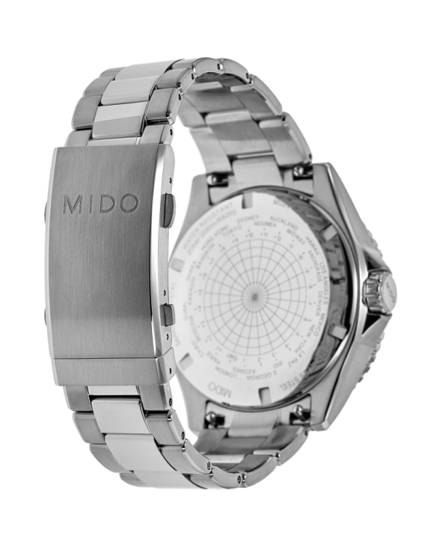 Mido Ocean Star GMT Blue Dial Steel Men's Watch M0266291104100