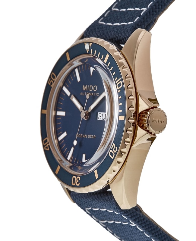 Mido Ocean Star Tribute Blue Dial Fabric Strap Men's Watch Mido Ocean Star Tribute Blue Dial Fabric Strap Men's Watch
