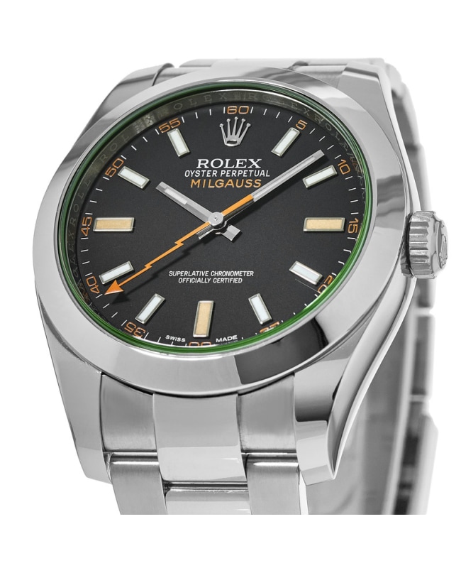 Rolex Milgauss Automatic Black Dial Green Sapphire Crystal Rolex Milgauss Automatic Black Dial Green Sapphire Crystal