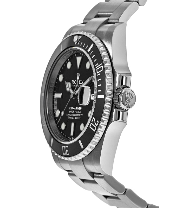 Rolex oyster submariner black hotsell
