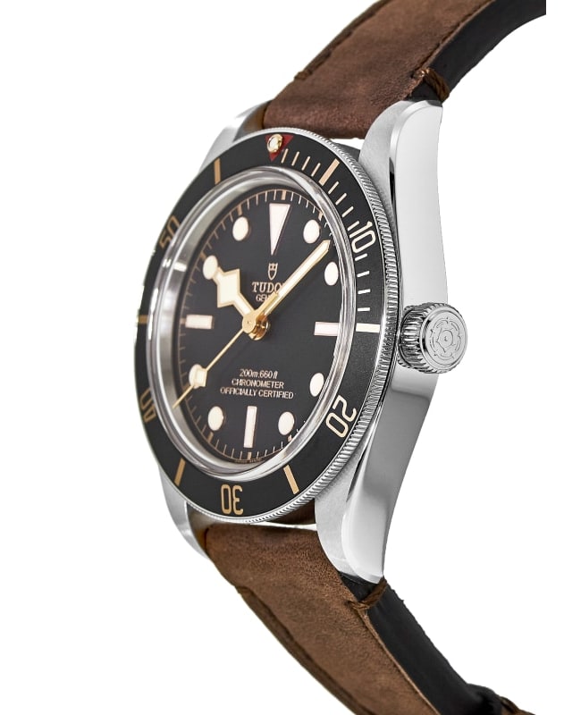 Tudor black bay fifty eight leather hotsell
