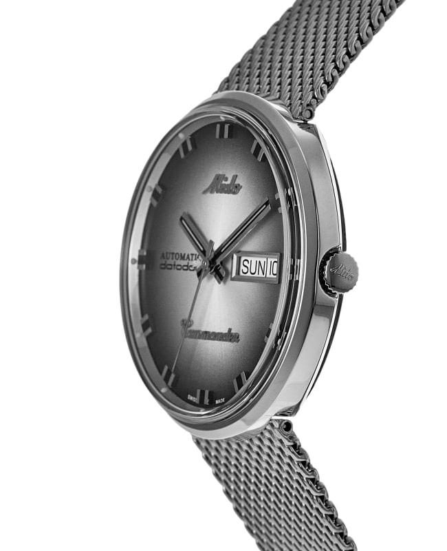 Mido Commander Shade Silver Dial Steel Women s Watch M8429.4.27.11