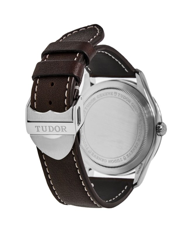 Tudor 1926 41mm Silver Dial Leather Strap Men