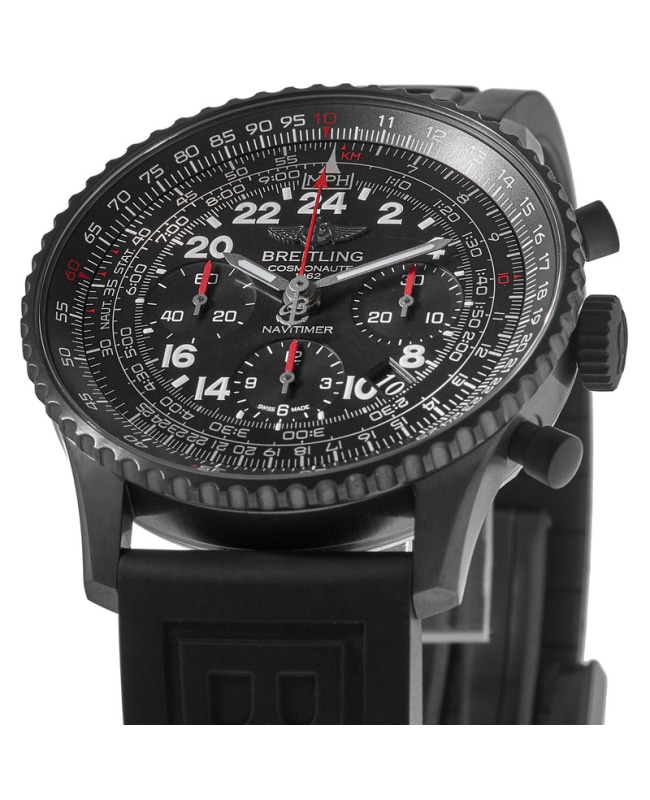 Breitling navitimer shop cosmonaute blacksteel