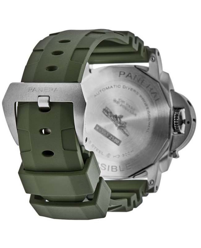 Panerai Submersible QuarantaQuattro Bianco White Dial Rubber