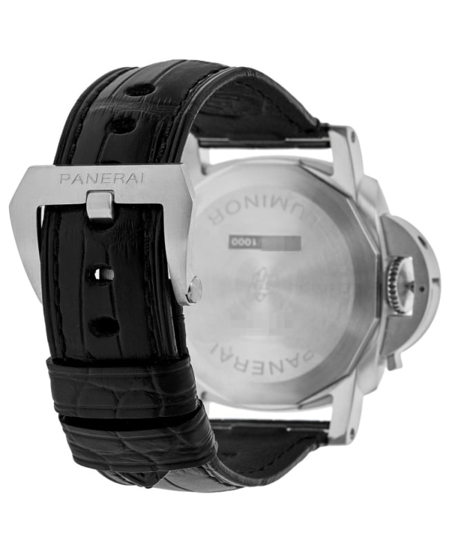 Panerai Luminor Quaranta Automatic White Dial Leather Strap
